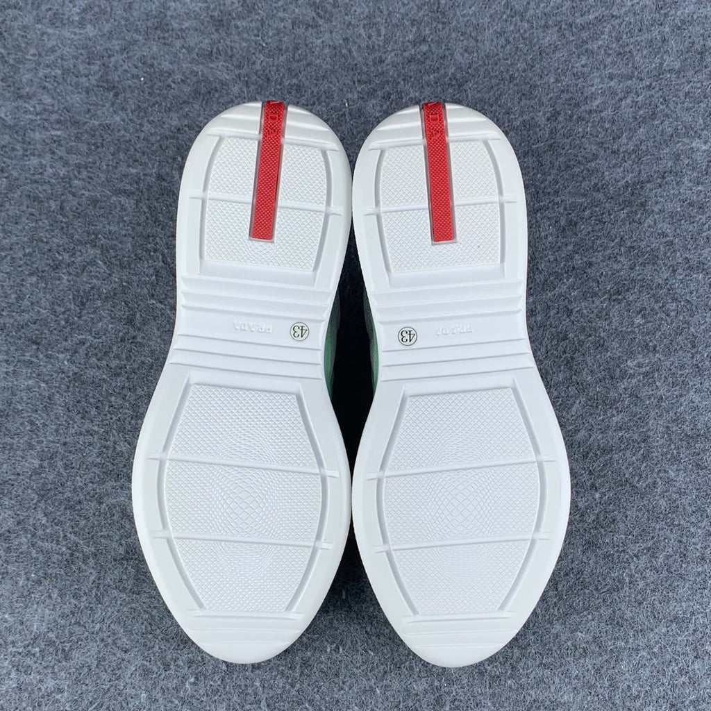 Prada America's Cup Sneakers 'Green White'