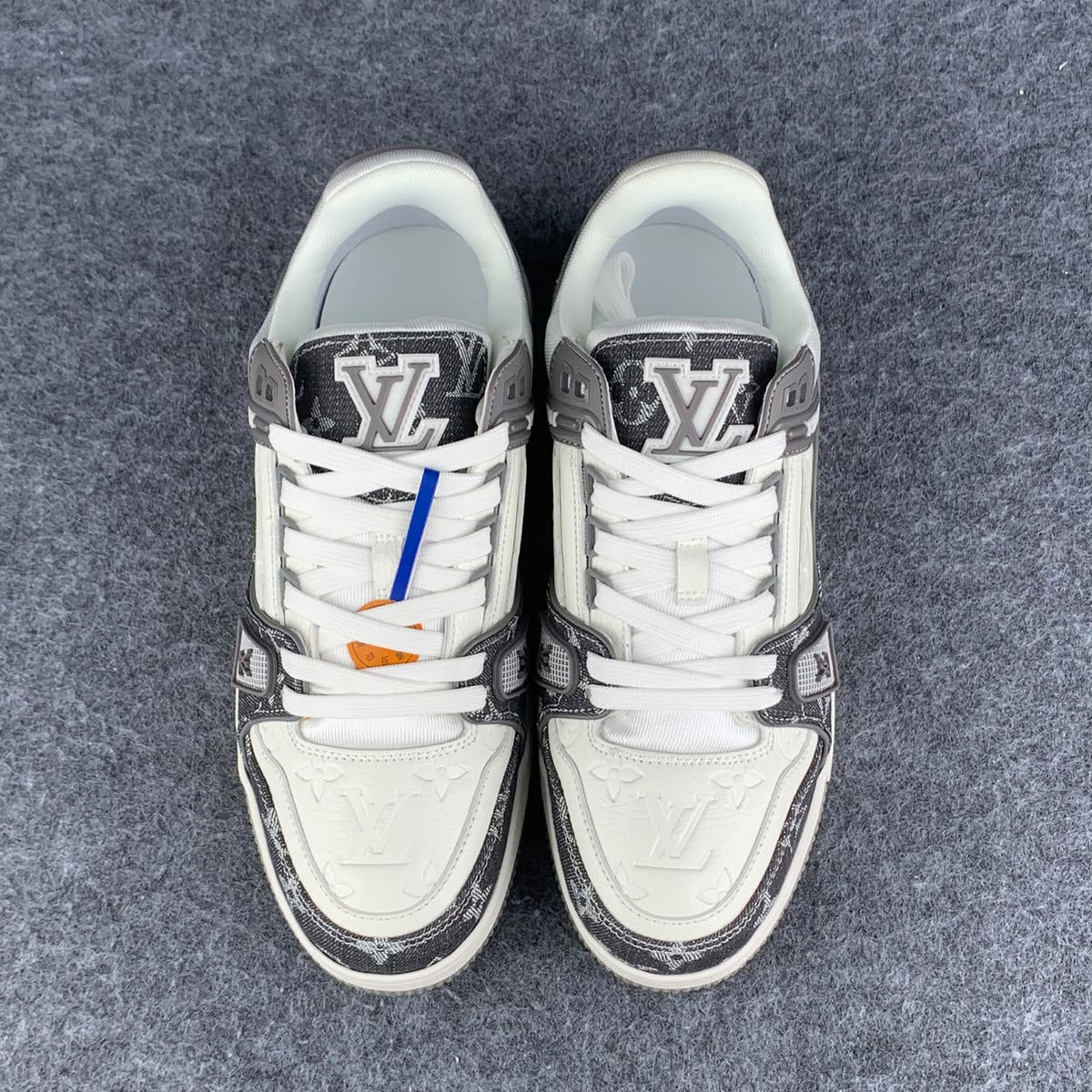 LV Trainer Monogram Denim 'Grey' (B-Grade Version)
